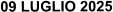 09 LUGLIO 2025