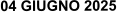 04 GIUGNO 2025