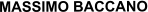 MASSIMO BACCANO